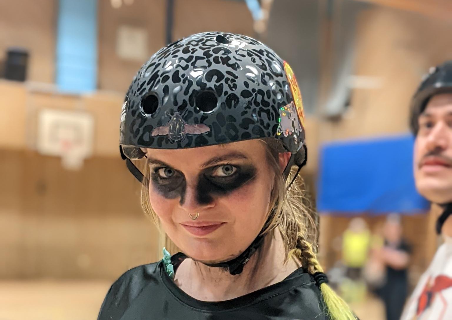 Grim getting ready for fight